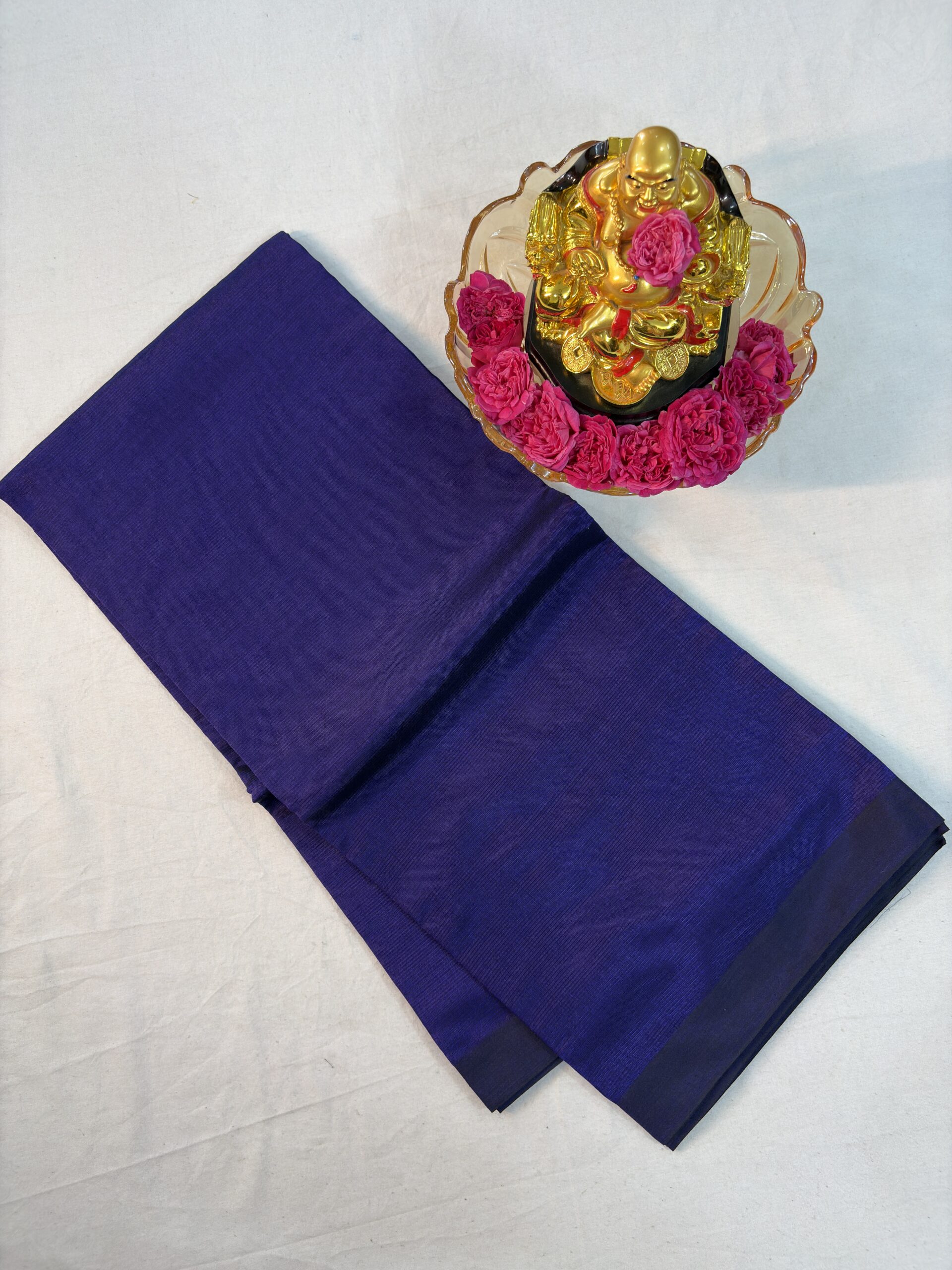 Mangalagiri Pattu Full Plain Sarees