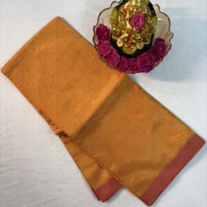 Mangalagiri Pattu Full Plain Saree