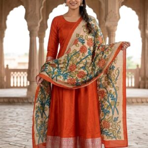 Mangalagiri Pattu Dress Materials