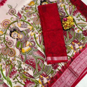Mangalagiri Pattu Half Sarees