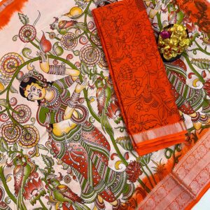 Mangalagiri Pattu Half Sarees