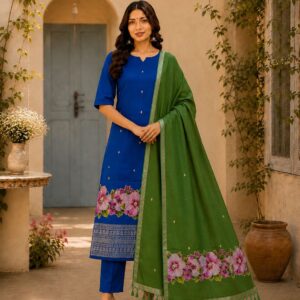 Mangalagiri Pattu Dress Materials