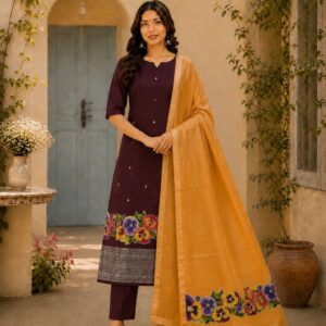 Mangalagiri Pattu Dress Materials