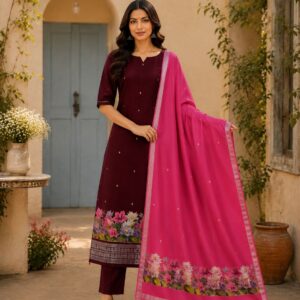 Mangalagiri Pattu Dress Materials
