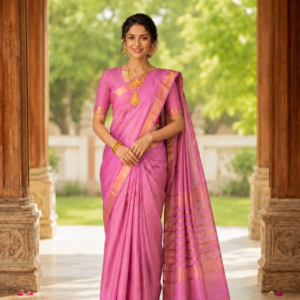 Mangalagiri Pattu Middle Checks Saree