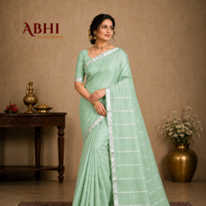 Mangalgiri Pattu Nizam Border Sarees