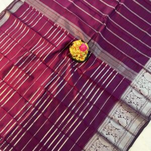 Mangalagiri Pattu Kanchi Border Bentex Design Sarees