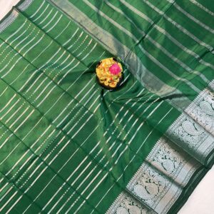 Mangalagiri Pattu Kanchi Border Bentex Design Sarees