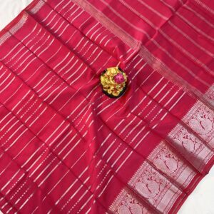 Mangalagiri Pattu Kanchi Border Bentex Design Sarees