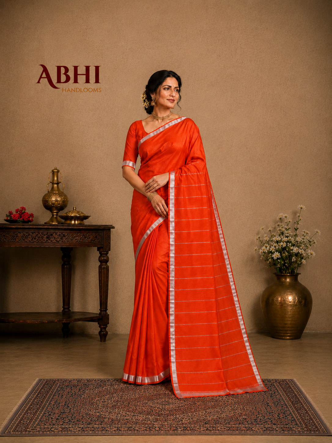 Mangalagiri Pattu Nizam Border Sarees