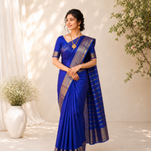 Mangalagiri Pattu Kanchi Border Sarees