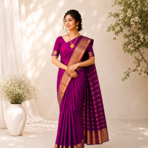 Mangalagiri Pattu Kanchi Border Sarees