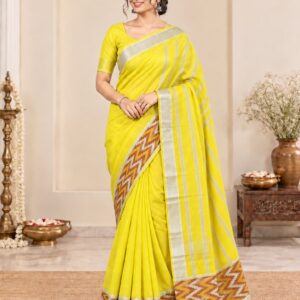 Mangalagiri Pattu Pochampalli Border Sarees