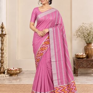 Mangalagiri Pattu Pochampalli Border Sarees