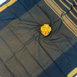 Mangalagiri Pattu Middle Checks Sarees