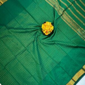 Mangalagiri Pattu Middle Checks sarees