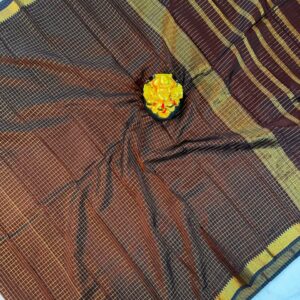 Mangalagiri Pattu Nizam Checks Saree