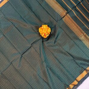 Mangalagiri Pattu Nizam Checks Saree