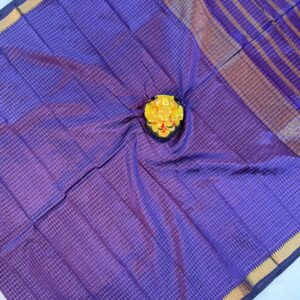 Mangalagiri Pattu Nizam Checks Saree