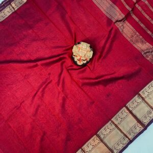 Mangalagiri Pattu Nemali Border Sarees
