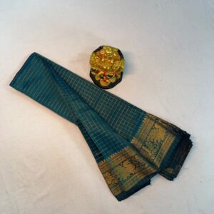 Mangalagiri Pattu Small Kanchi Border Border Sarees