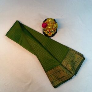 Mangalagiri Pattu Small Kanchi Border Border Sarees