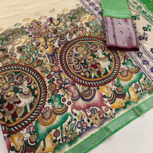 Mangalagiri Pattu Half sarees